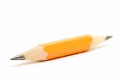 Two point pencil representing 2 SEO tips