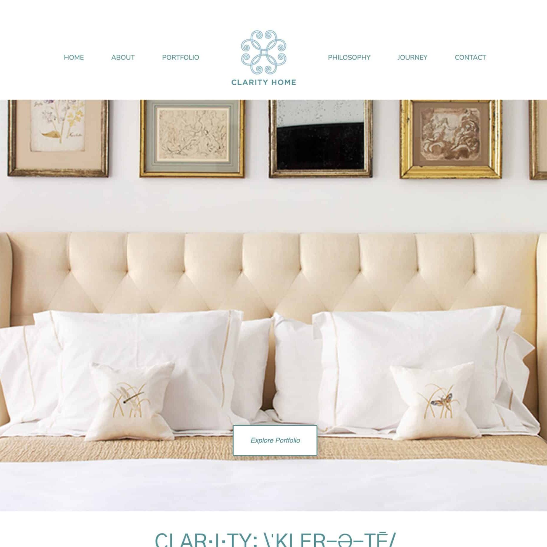 Clarity Home Interiors - SEO Ready Website Design
